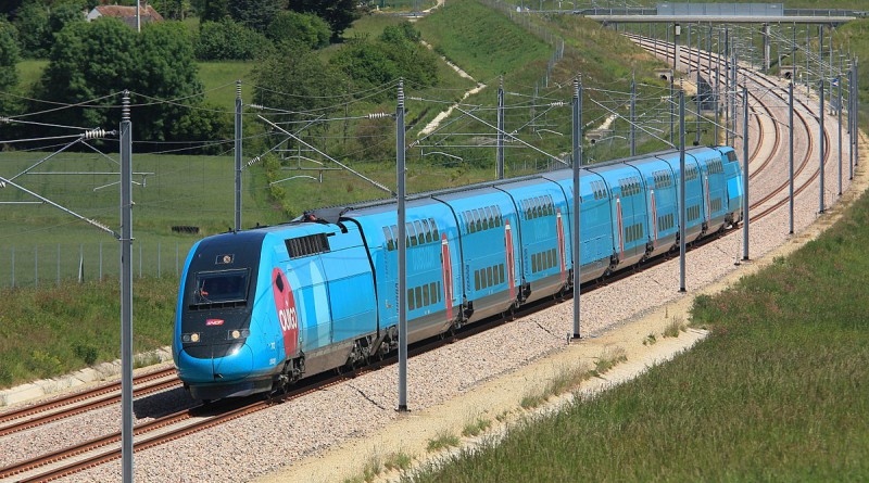 Pociąg TGV we Francji