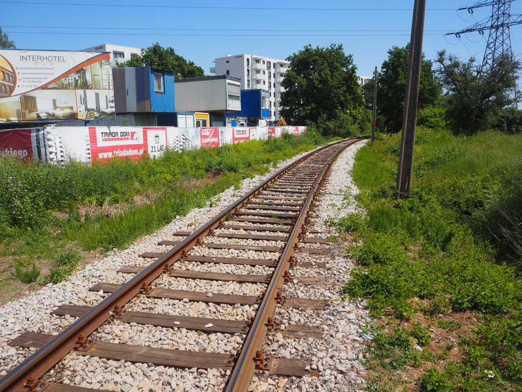Linia kolejowa nr 292 - okolice ul. Kamieńskiego