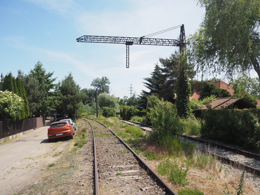 Linia kolejowa nr 292 - okolice ul. Prusickiej
