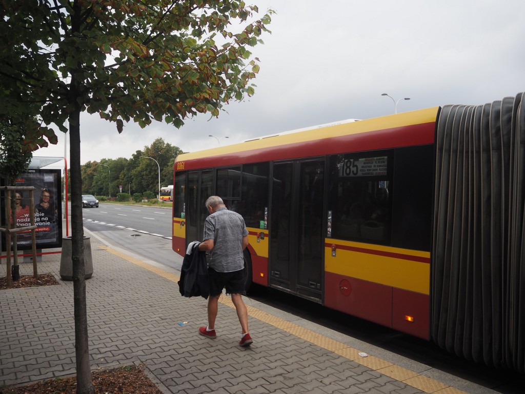 Autobusy w Warszawie - Wisłostrada