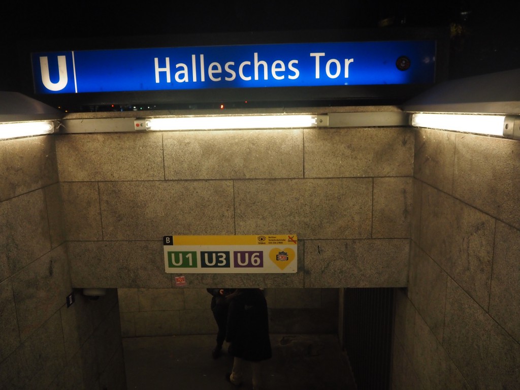 Metro w Berlinie - stacja Hallesches Tor