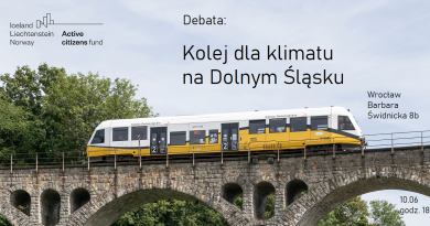 Debata: Kolej dla klimatu na Dolnym Śląsku