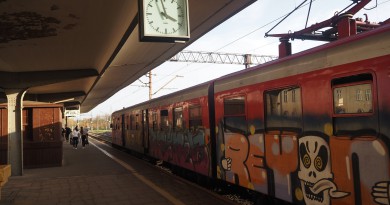 Pociąg Polregio w Oleśnicy