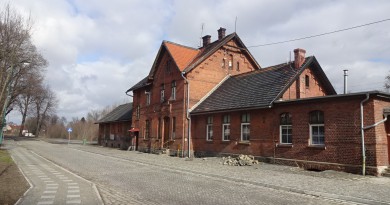 Dworzec w Niemczy - linia kolejowa nr 310