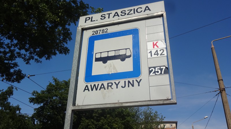 Przystanek na pl. Staszica