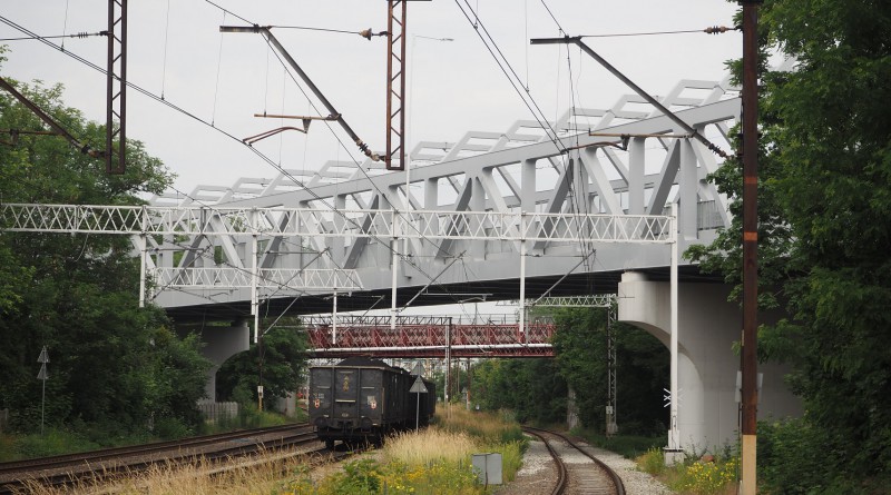 Trasa tramwajowa na Nowy Dwór - wiadukt