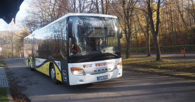 Przystanek autobusu KD w Lądku-Zdroju